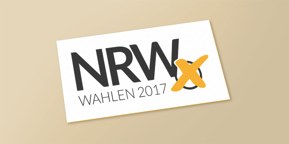 Logodesign für Schulprojekt Landtagswahlen NRW 2017